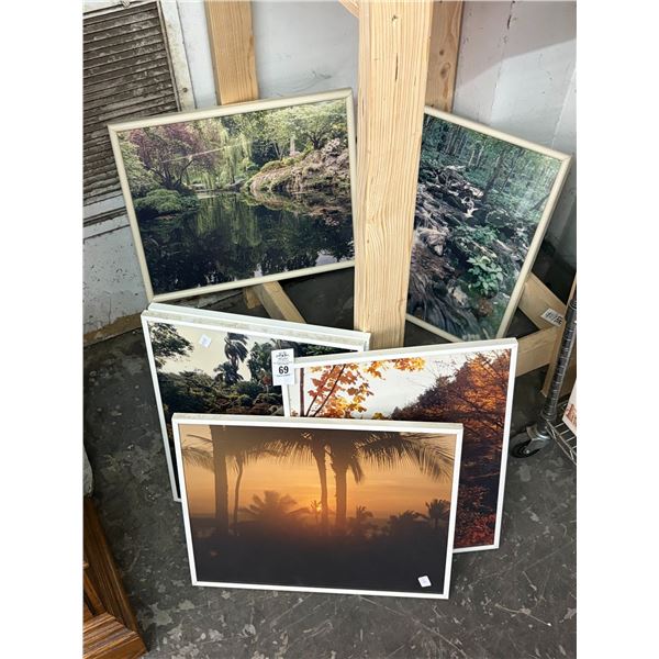 Asst. Framed Nature Photographs - 6