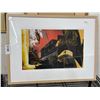 Image 1 : Framed Abstract Wall Art - 20"  X  24"