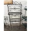Image 1 : Small Black Iron Bakers Rack