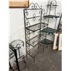 Image 2 : Small Black Iron Bakers Rack