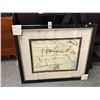 Image 1 : Framed Salvador Dali Sketch Art - 30"  X  36"