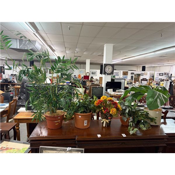 Potted Silk Florals - 5