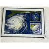 Image 1 : Framed Hurricane Photo