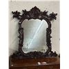 Image 1 : Ornately Carved Large Mirror - Approx. 36"  X  36"  - No Shipping