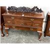 Image 1 : Mahogany Queen Anne Hall Cabinet