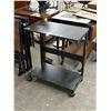 Image 1 : Small Black AV Cart