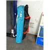 Image 1 : Folding Lawn Chair, Tennis Rackets in Duffle