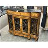 Image 2 : Ornate Carved Door Hall Cabinet