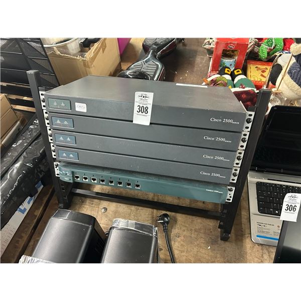 Sysco 2500 Rack Routers 4, Other w/Rack