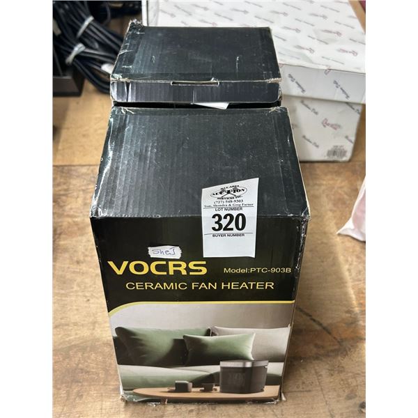 VOCRS  Ceramic Fan Heaters - 2