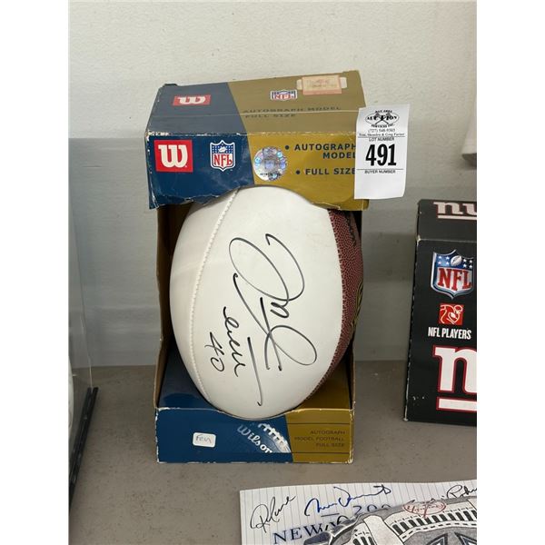 Autographed Football