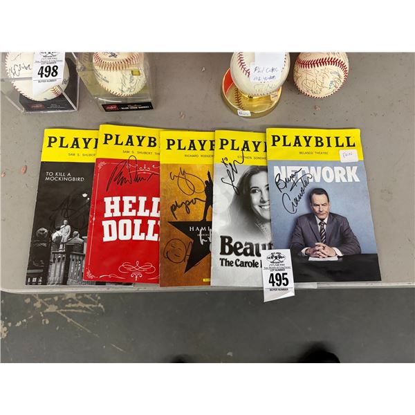 Autographed Playbills - 5