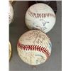 Image 3 : 10-Asst. Autographed/Team Autographed Baseball - 10 X $