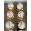 Image 5 : 10-Asst. Autographed/Team Autographed Baseball - 10 X $
