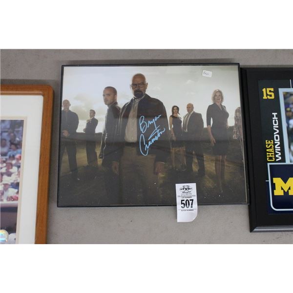 Bryan Cranstan  "Breaking Bad"  Autographed Cast Photo