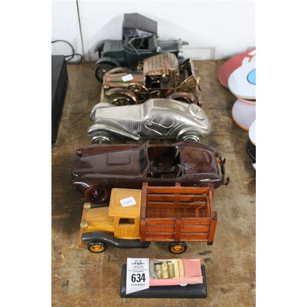 6-Antique/Collector Car Model - 6 X $