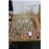 Image 1 : Glassware Collection w/Decanters, Stems