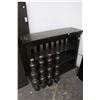 Image 3 : Mocha Dining Table w/Bookcase Table - Nds Assembly