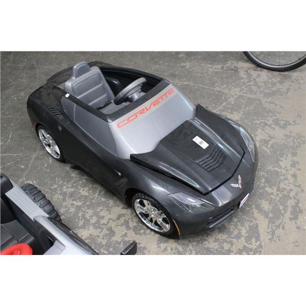 Corvette Electric Child Driving Toy - No Battery/Charger