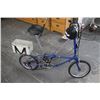 Image 2 : Blue Folding Bike