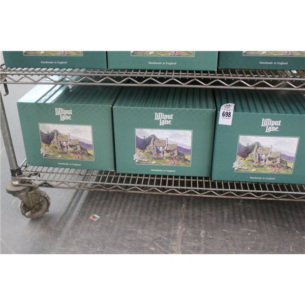 8-Lilliput Lane Large Collector House in Box - 8 X $