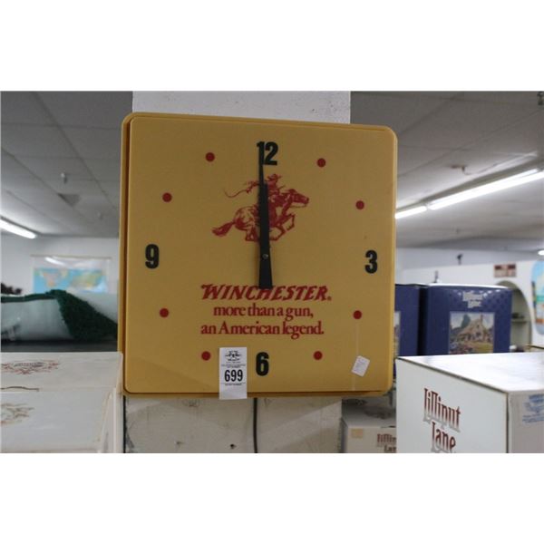 Winchester Vintage Lighted Wall Clock