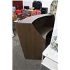 Image 4 : Mocha/Grey Contemporary Reception Desk