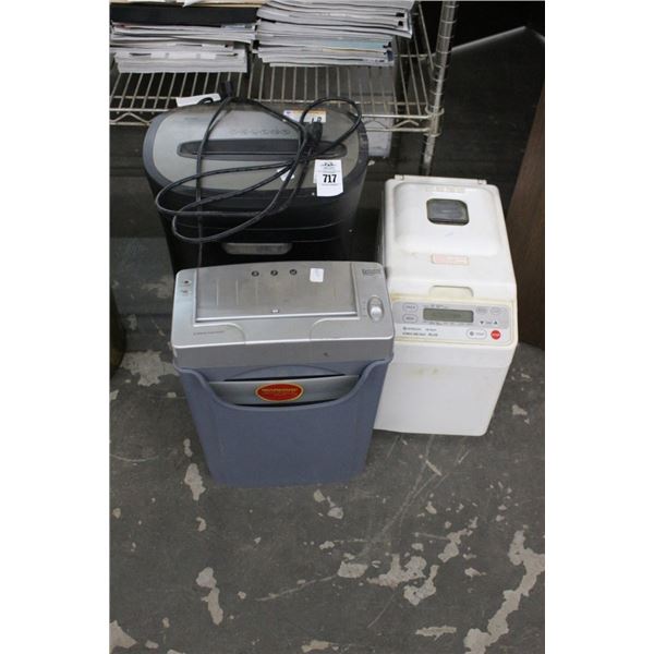 Paper Shredders 2, Hitachi Bread Maker