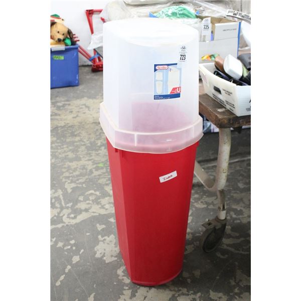 Wrapping Paper Storage Bin