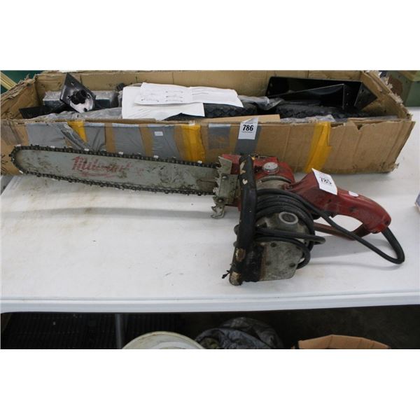 Milwaukee Vintage Electric Chain Saw