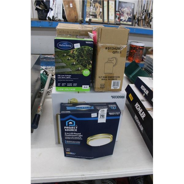 Asst. Indoor/Outdoor Light Fixtures - 5