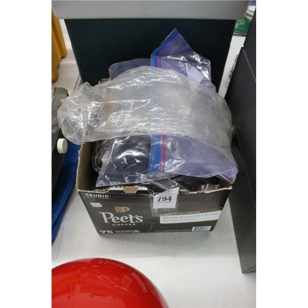 Box w/Scrap, Fasteners