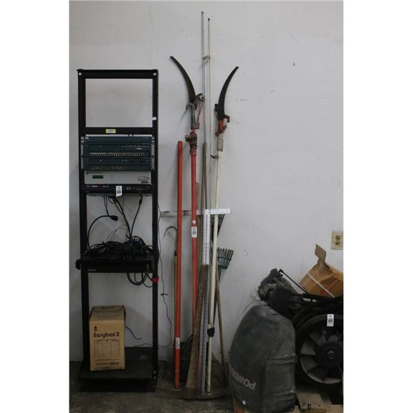 Asst. Yard Tools, Large Square, Gaff Hook