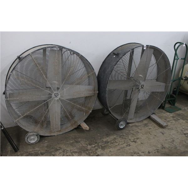 2-Strongway Rolling Drum Fans - 2 X $