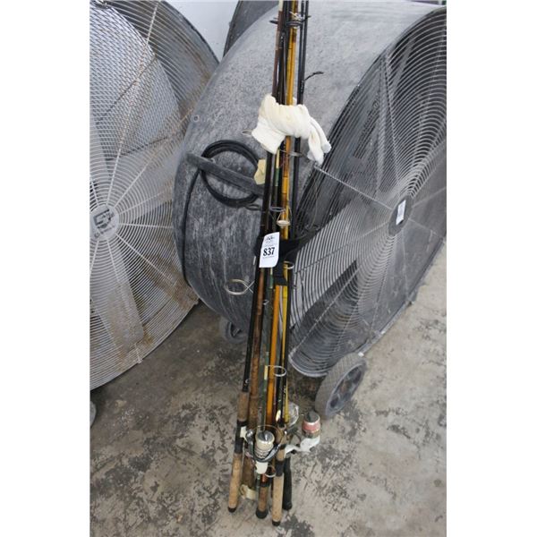 Lot of Rods/Reels