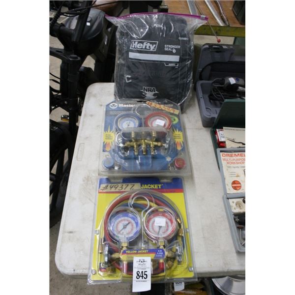 Ref Gauge Sets 2, NRA Duffle