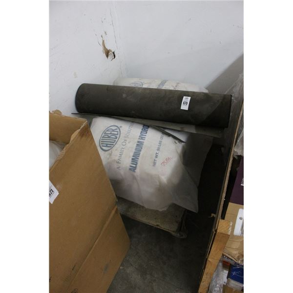 Alum Hydroxide Bags 10, Roof Paper