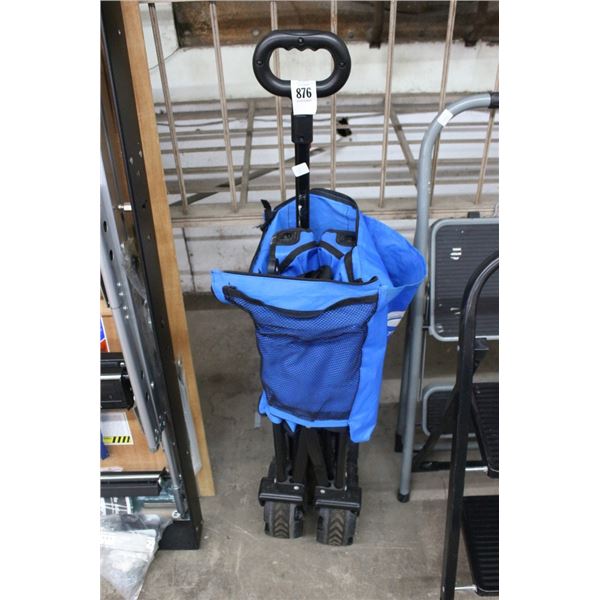Folding Soft Sided Fat Wheel Cart