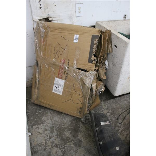 Black Metal Crate in Box