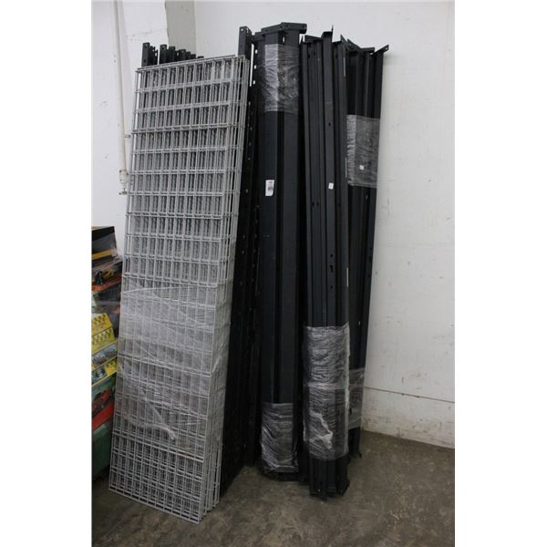 Industrial  6'  Shelf Units  8UPS/CB/Waterfall Decking