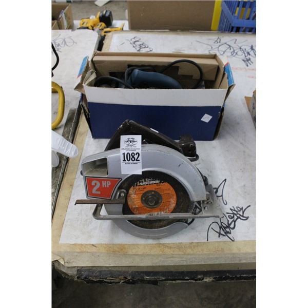 B&D  Circular Saw, Bosch Electric Planer
