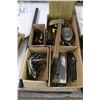 Image 2 : Boxes  4 w/Hatchet, Sledge Hammers, Wrenches, Hex Tools, More