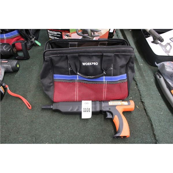 Ramset Fastener Gun w/Bag,  Hardware