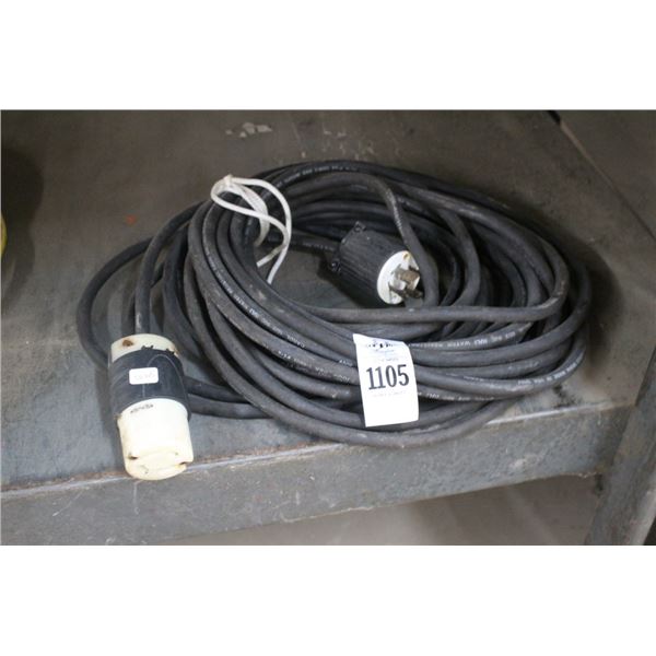 Heavy Duty Lock Plug Ext.  Cord