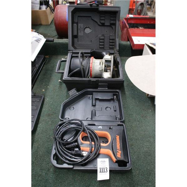 Electric Stapler, Craftsman Router