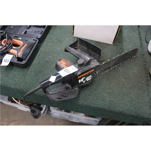 Remington Electric Chainsaw