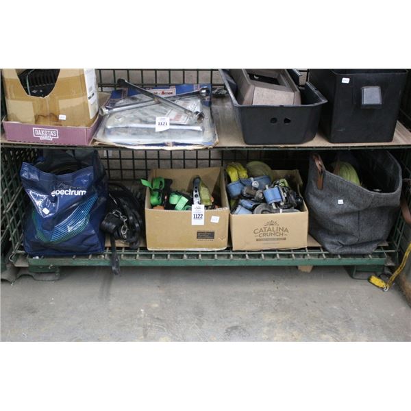 Ratchet Tie Down Straps Bungees,  Accessories