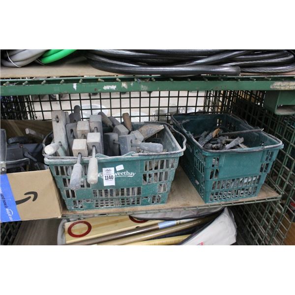 Wood Clamps, Saw Guide, Hand Tools Shelf