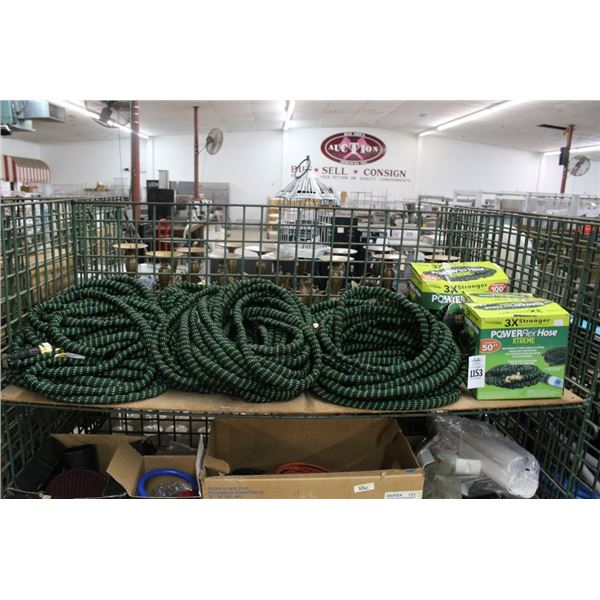 Shelf Lot Power Flex Garden Hose