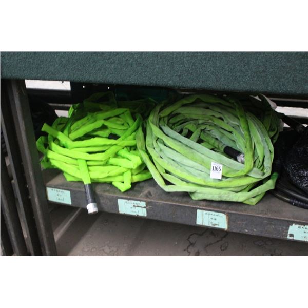 Green Garden Hose